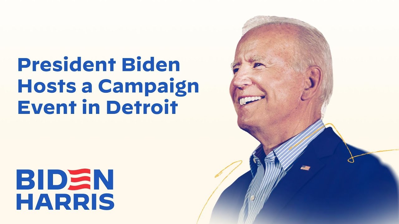 President Biden Hosts a Campaign Event in Detroit, Michigan | Biden...